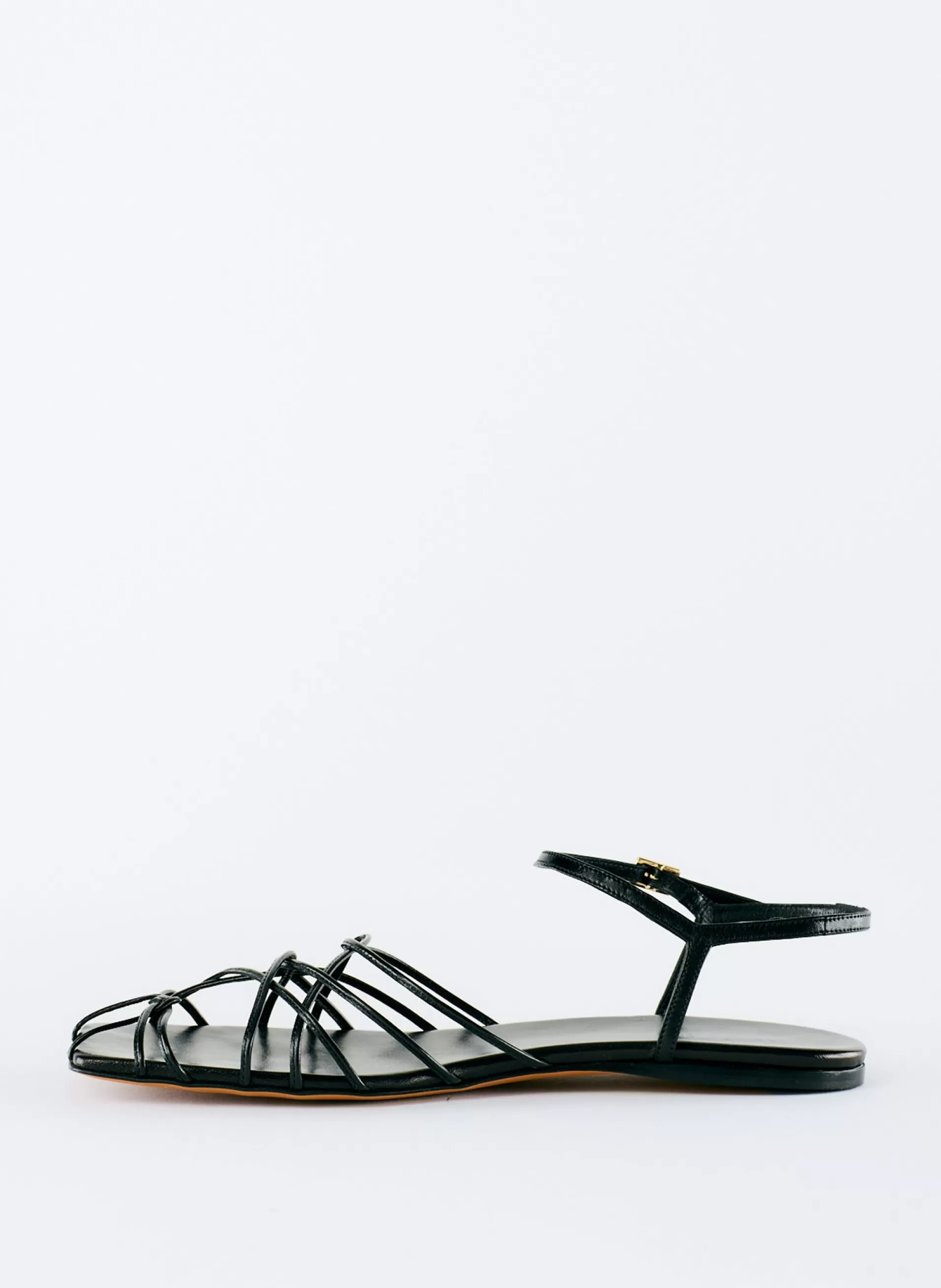 Cheap Tibi Berneice Kidskin Sandal Black