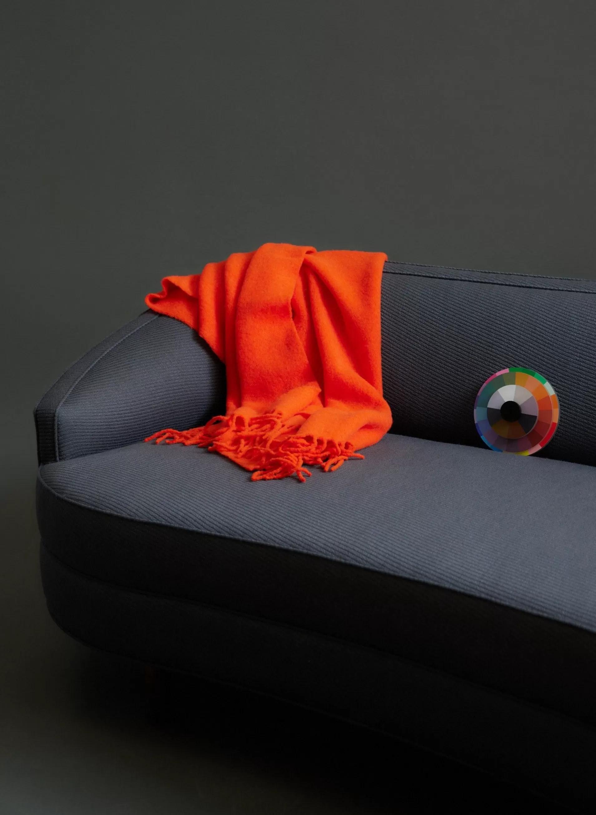 New Tibi Blanket Scarf Orange