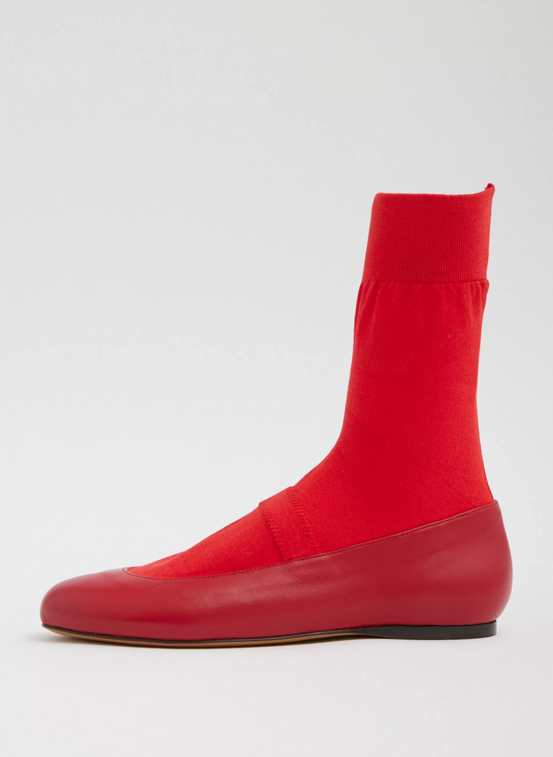 Best Tibi Borg Sock Shoe Red