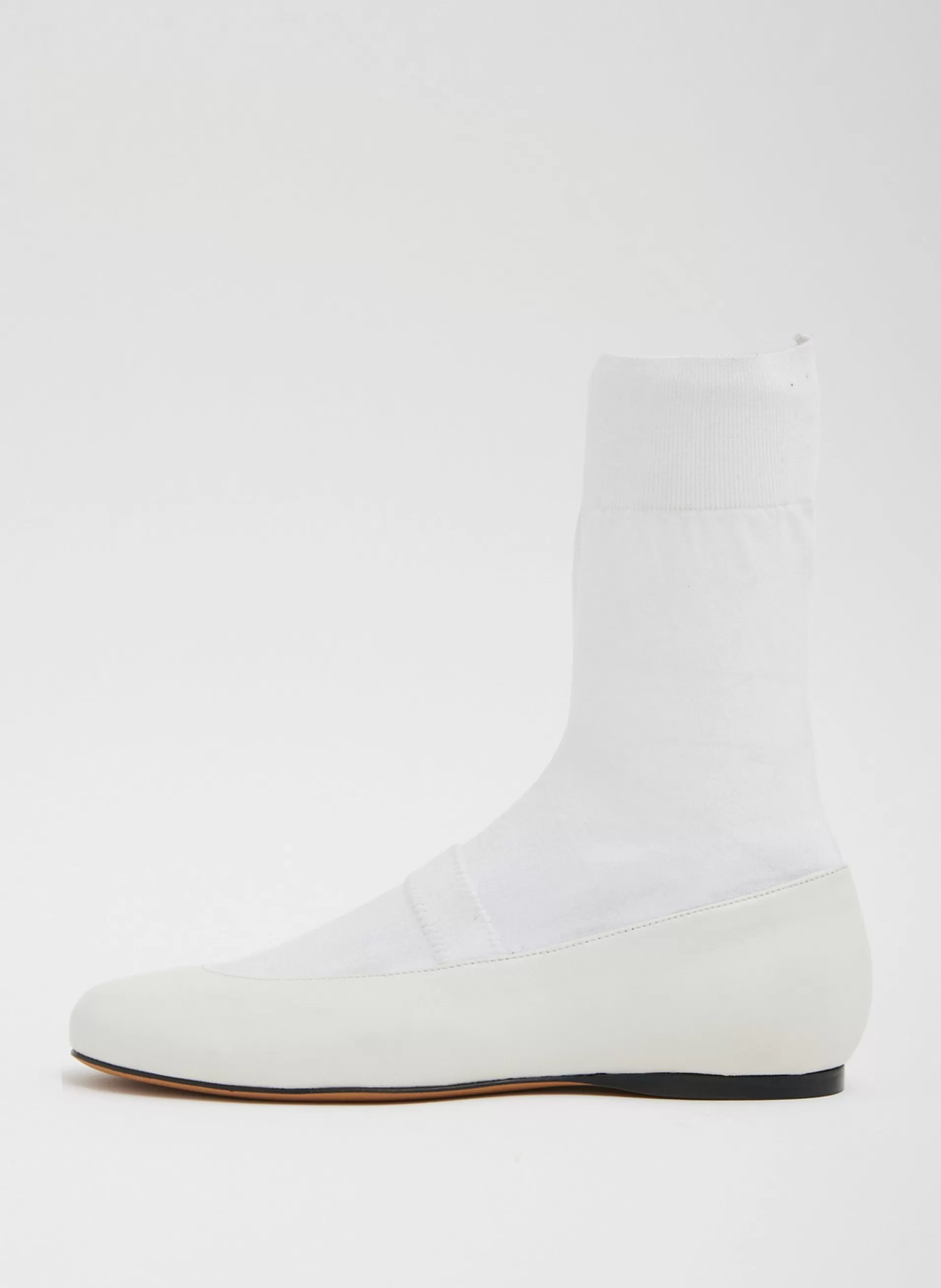 Cheap Tibi Borg Sock Shoe Optic White