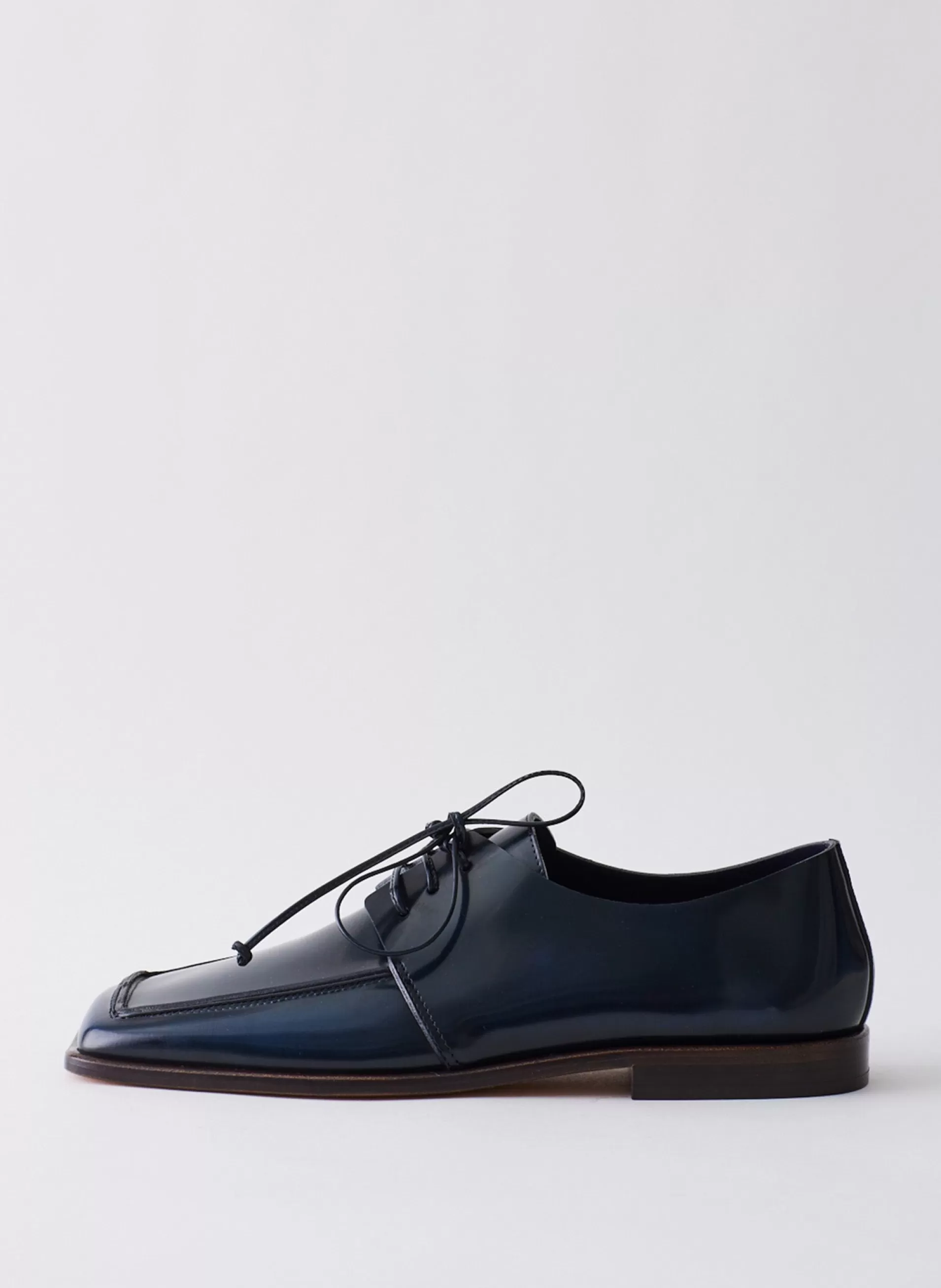 Store Tibi Brody Square Toe Loafer Navy