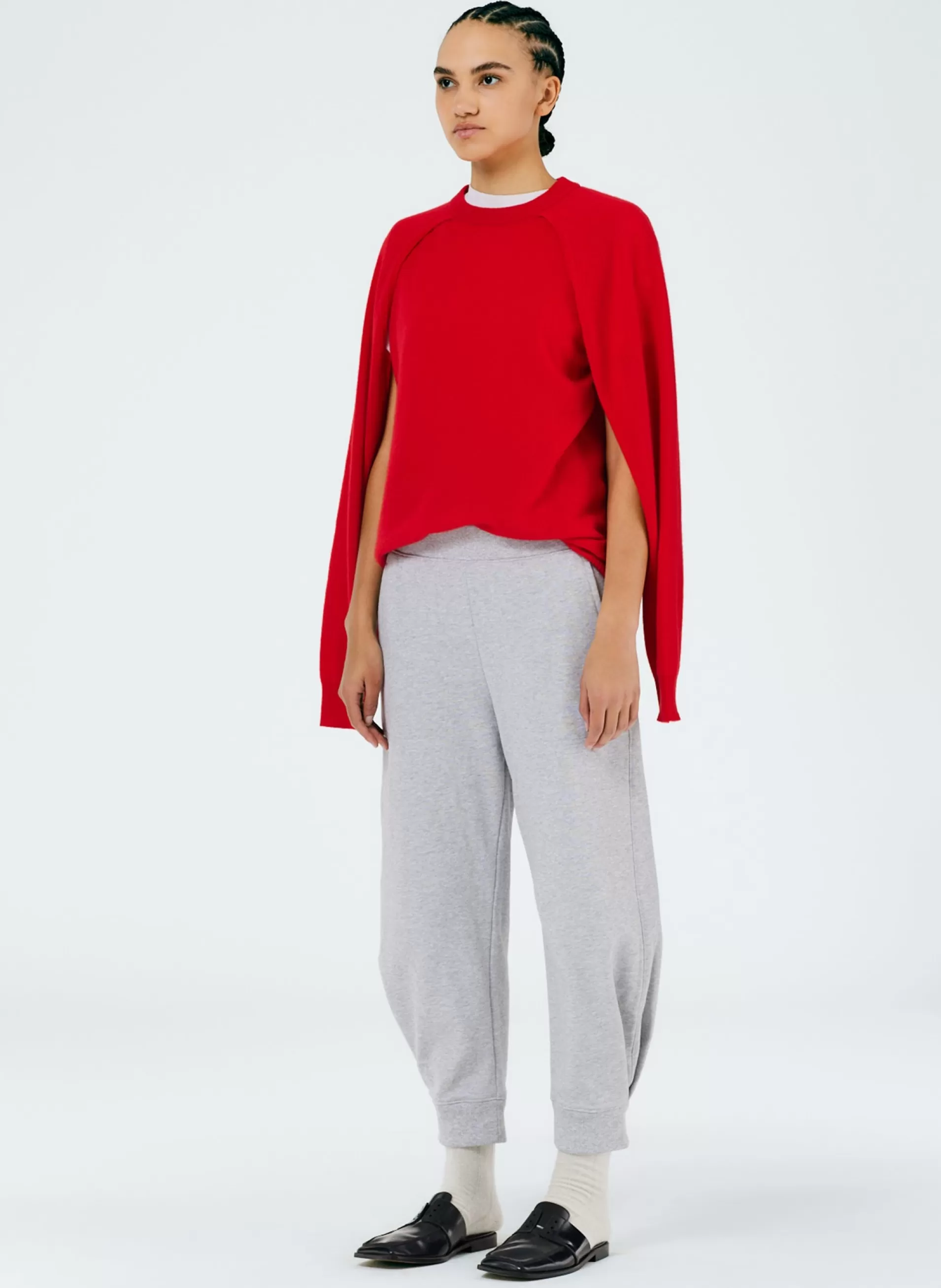 Store Tibi Calder Sweatpant Heather Grey