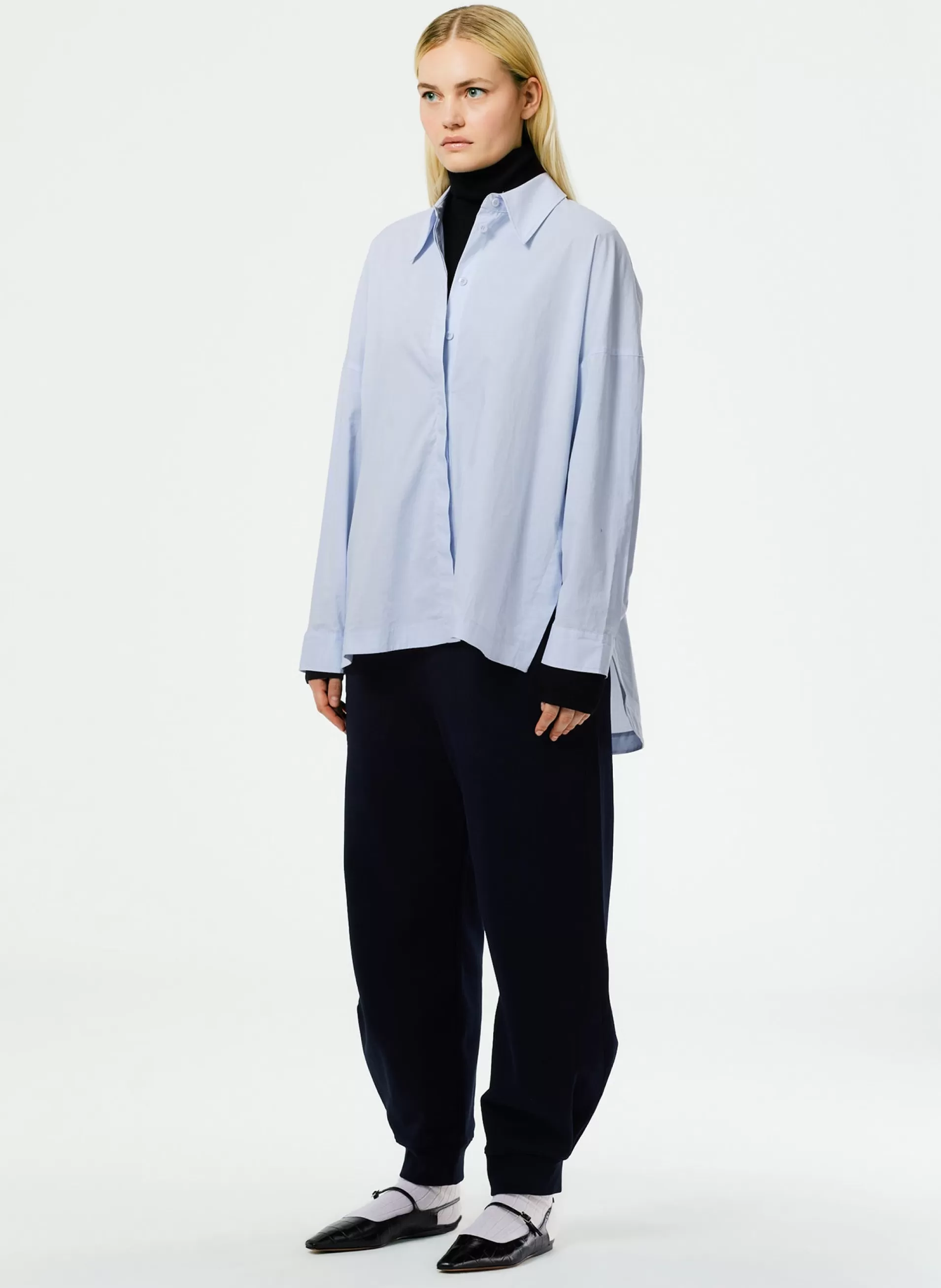 Discount Tibi Calder Sweatpant Navy