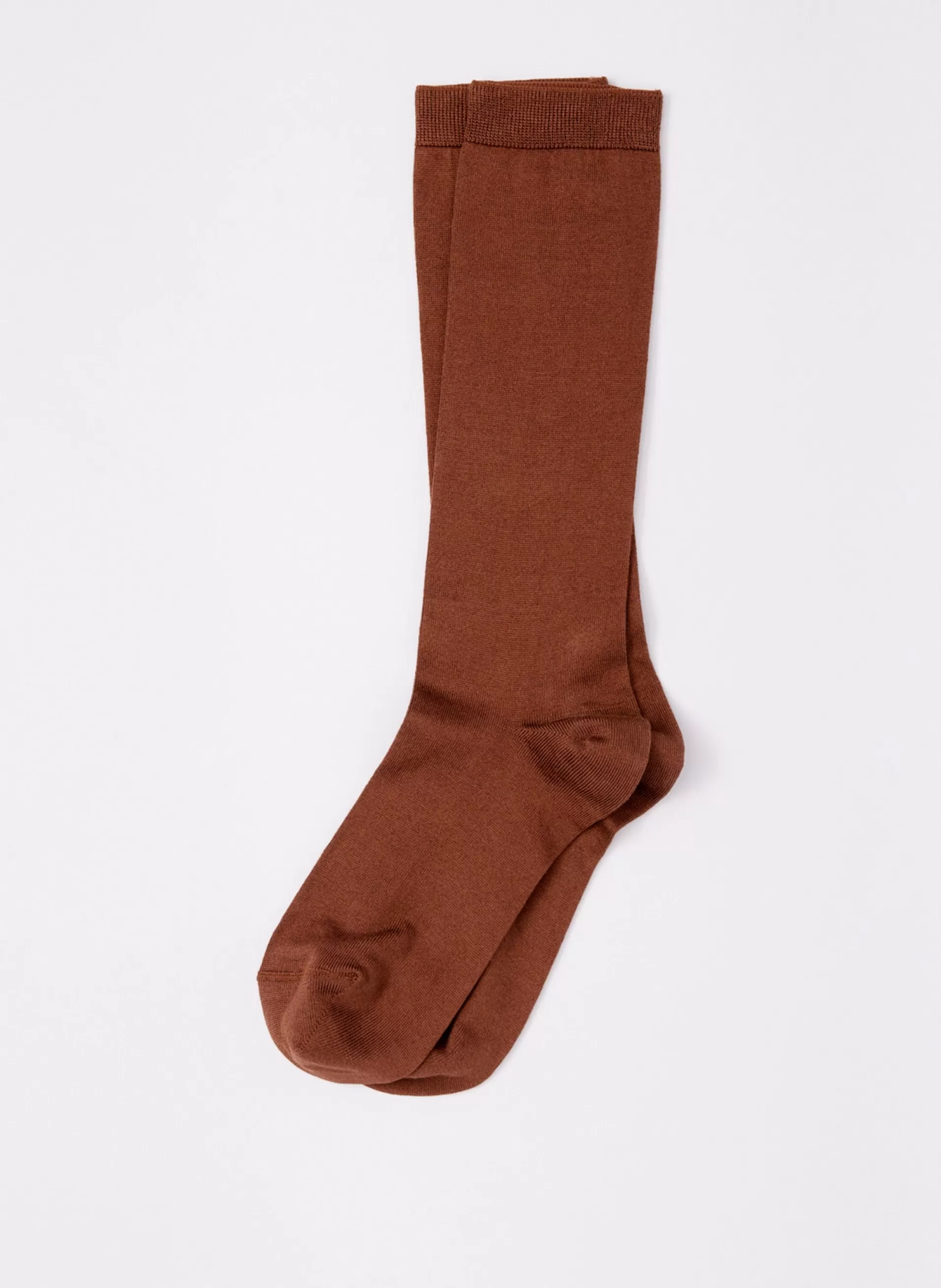 Fashion Tibi Classic Socks Cocco