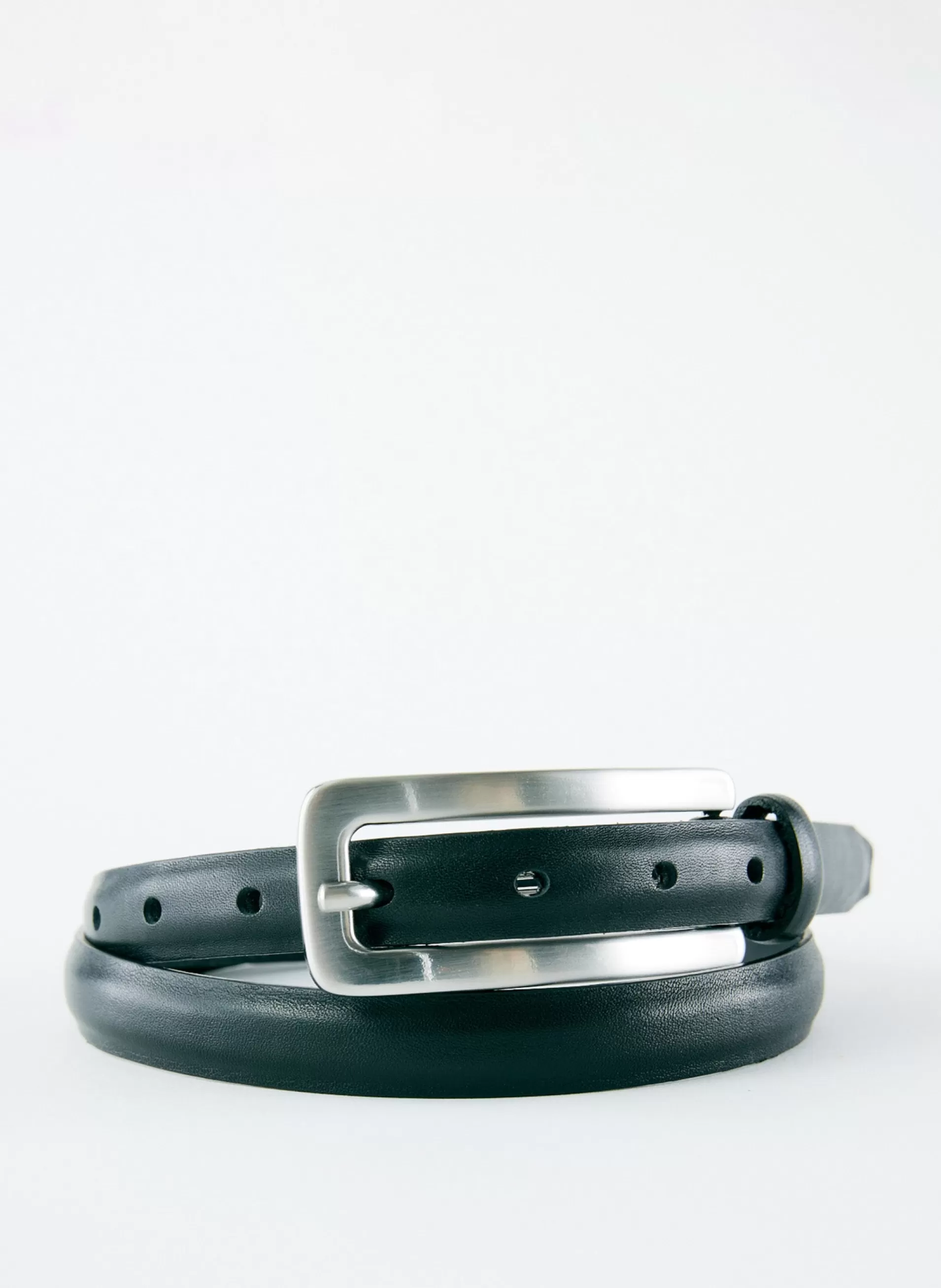 Best Sale Tibi Darwin Leather Belt Black