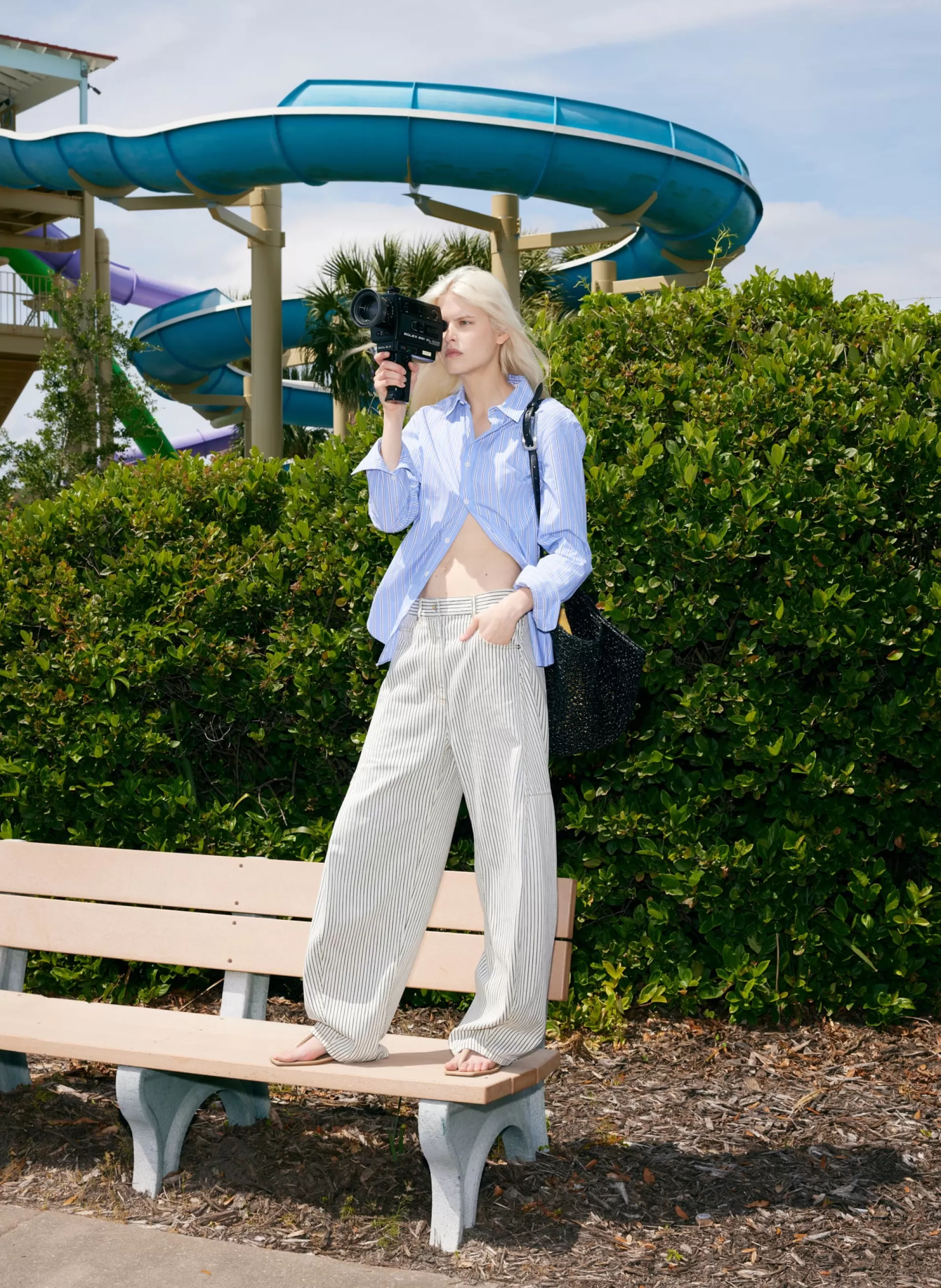 Cheap Tibi Denim Content Block 4