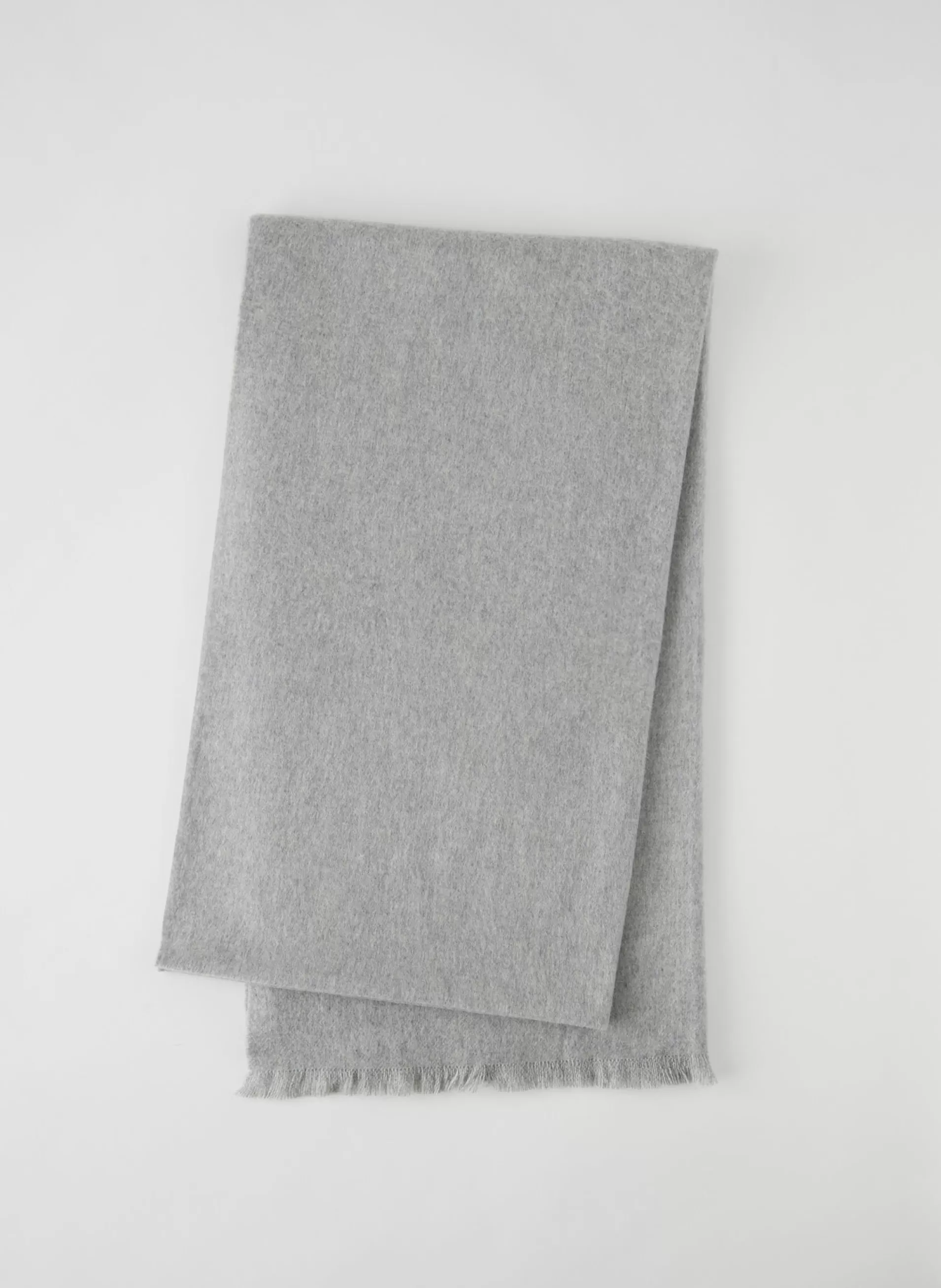 Online Tibi Fringe Scarf Heather Grey