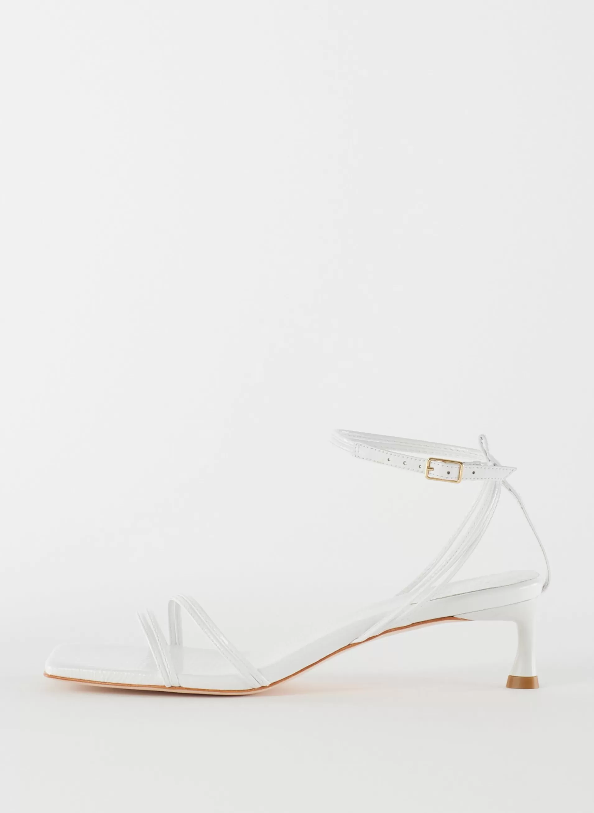 Flash Sale Tibi Harper Naplack Sandal White