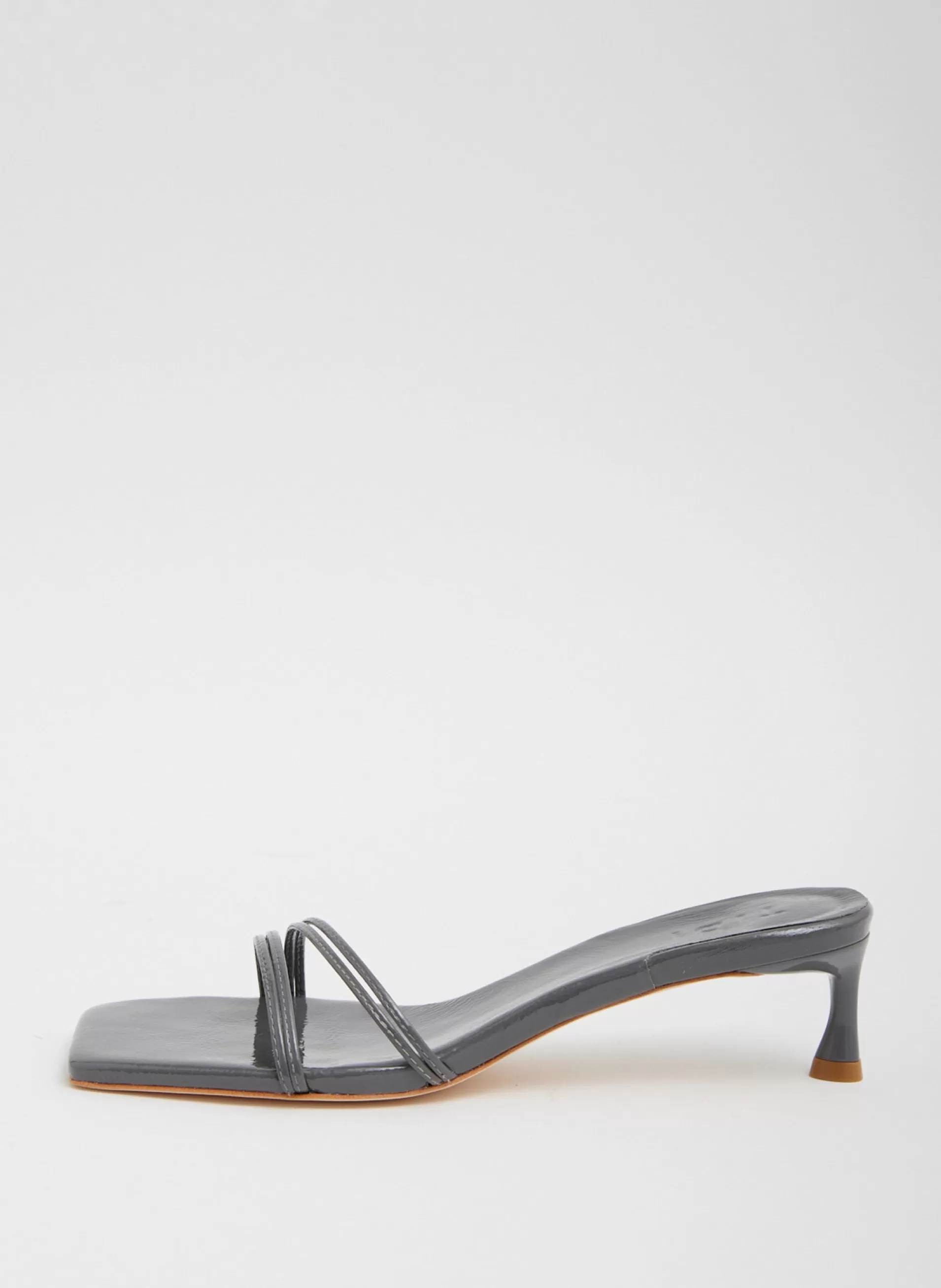 Clearance Tibi Jim Naplack Sandal Grey