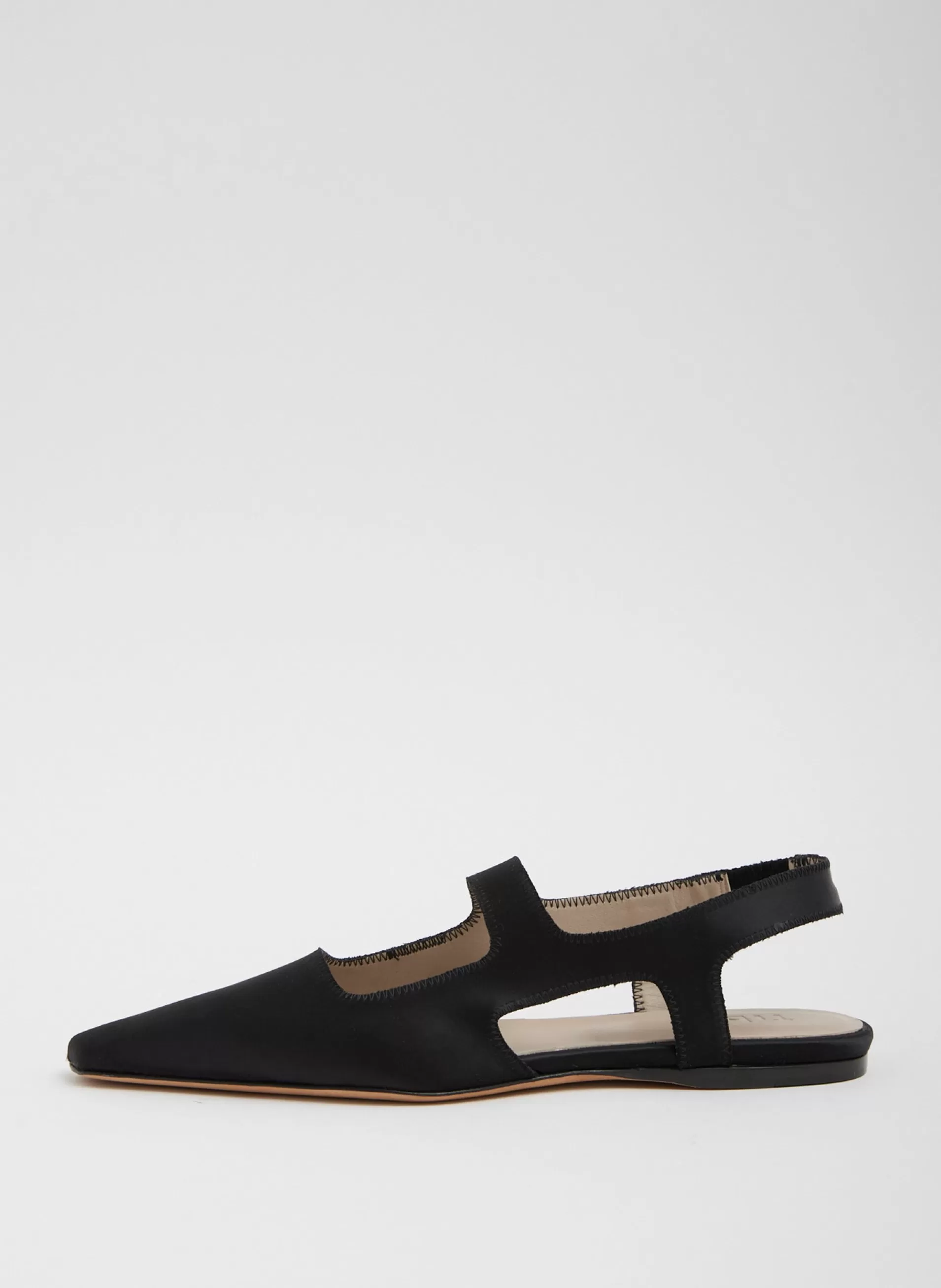 Shop Tibi Malcolm Flat Black