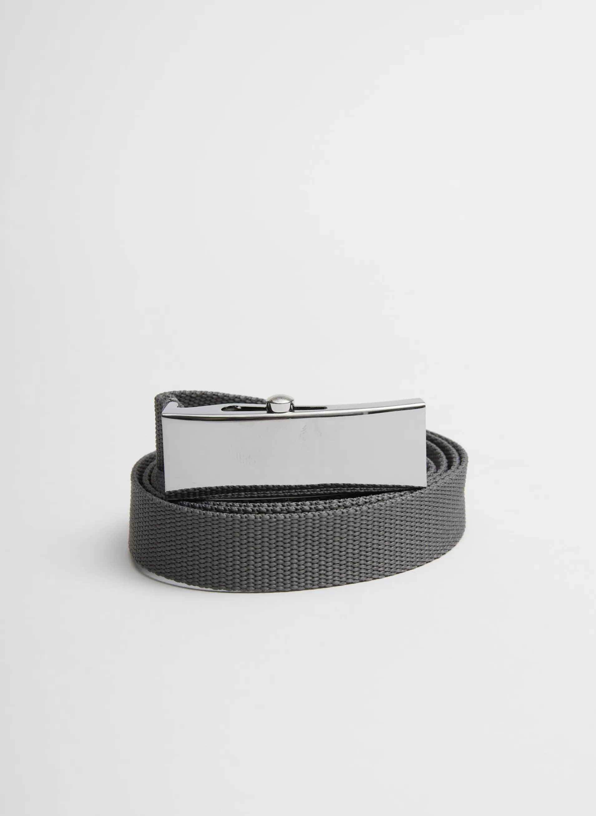 Outlet Tibi Tobian Webbing Belt Grey