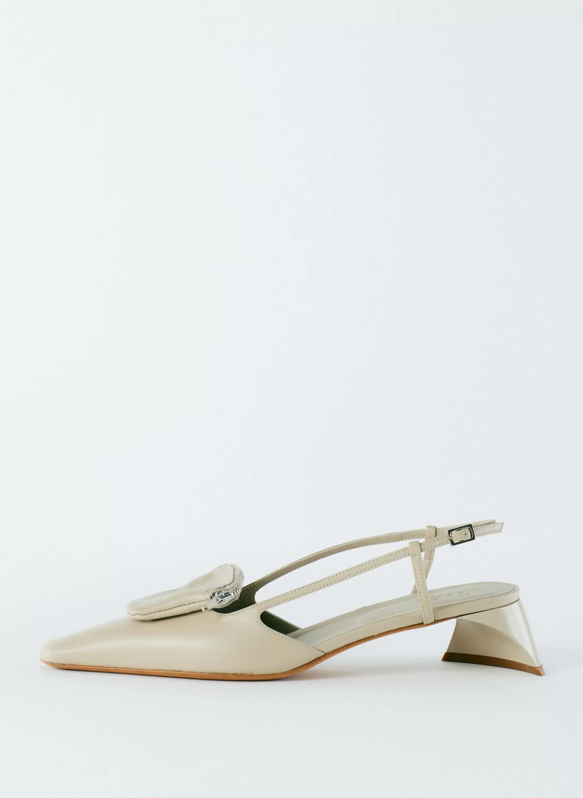Best Tibi Victor Slingback Warm Grey